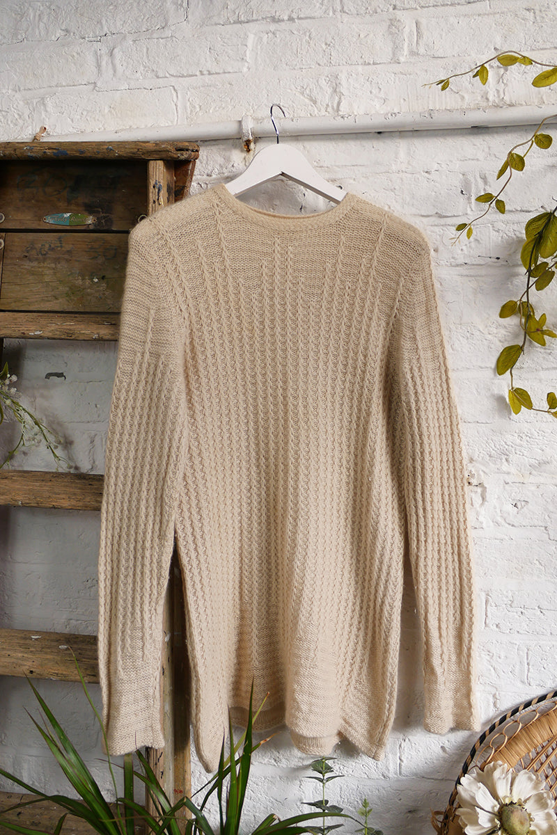 Cream cashmere jumper uk best sale