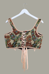 Antoinette Tapestry Corset in Tudor Garden Floral