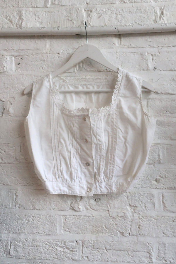 SALE | Vintage Blouse - Angelic Broderie Cami - Size XS by All About Audrey