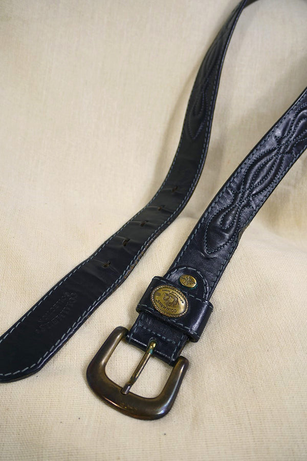 Vintage Belt - Midnight Stitched Knots - Free Size by All About Audrey