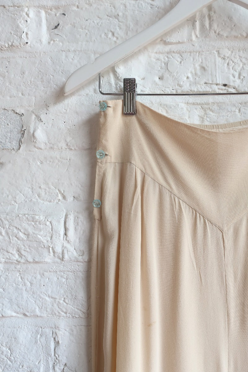 SALE | Vintage High Waisted Culottes - Pop the Champagne - W27 by All About Audrey